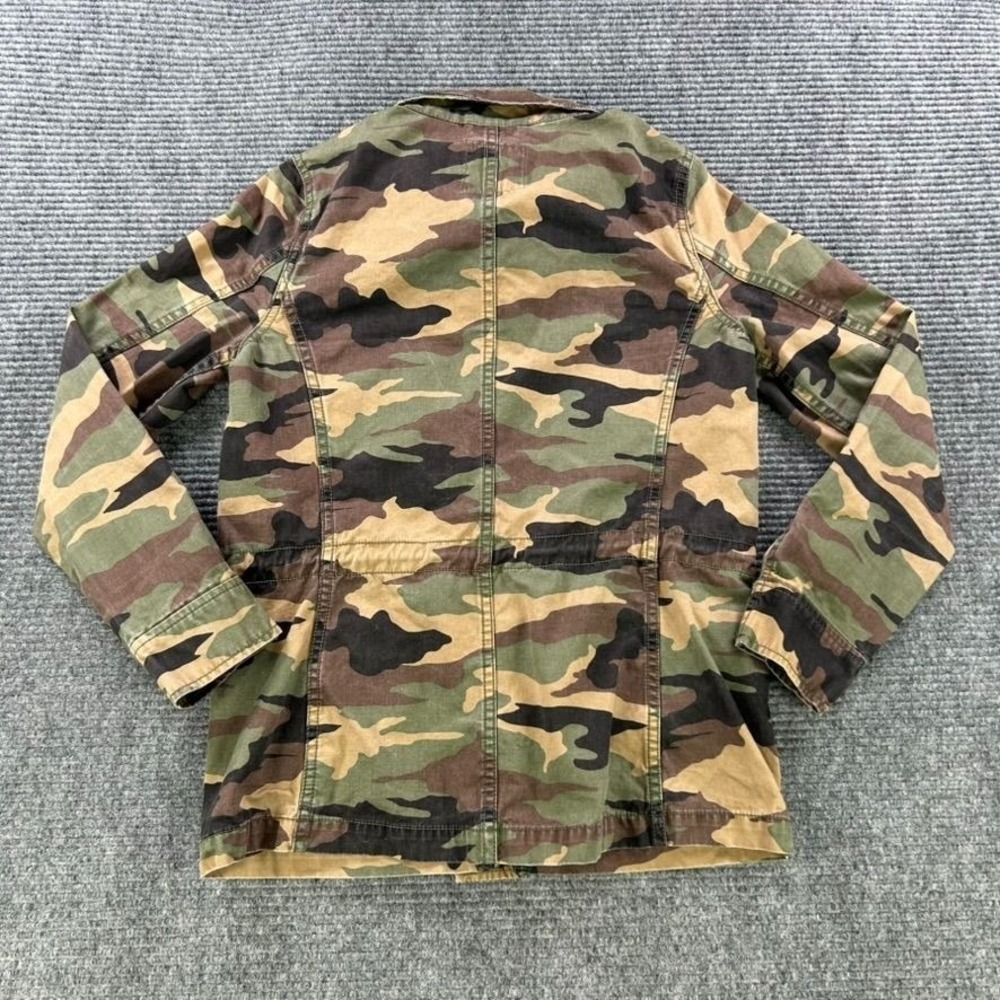 Madewell Camouflage Utility Jacket Women Small Lightweight Casual Outerwear Coat - Picture 2 of 16